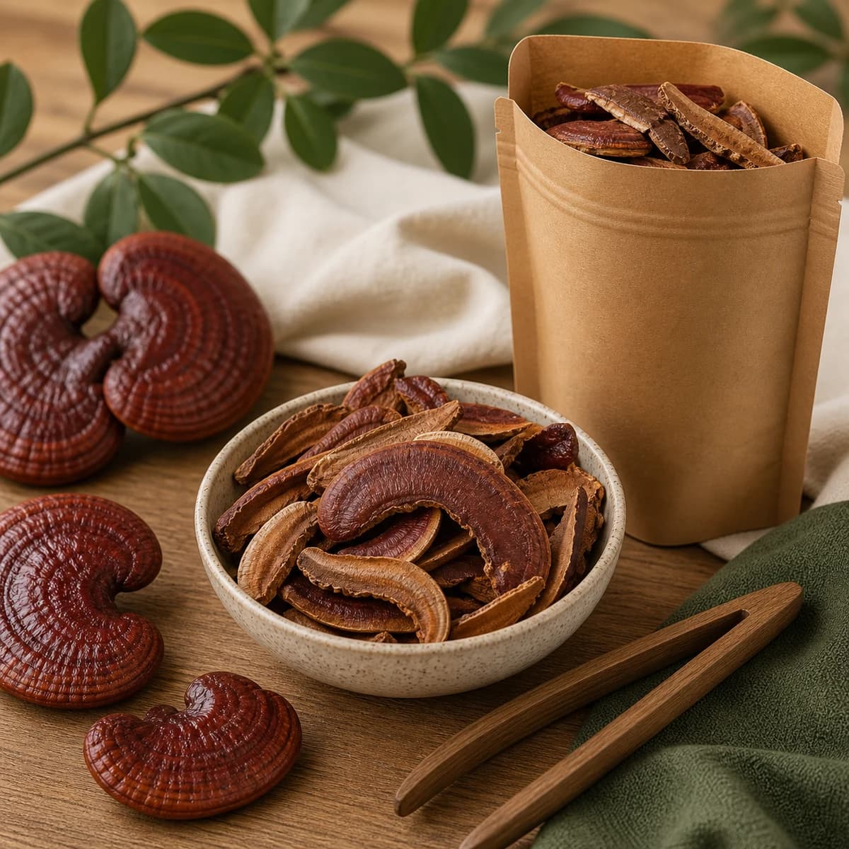 Kurutulmuş Reishi - 1